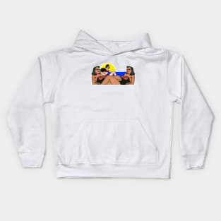 Summer at the beach Kids Hoodie